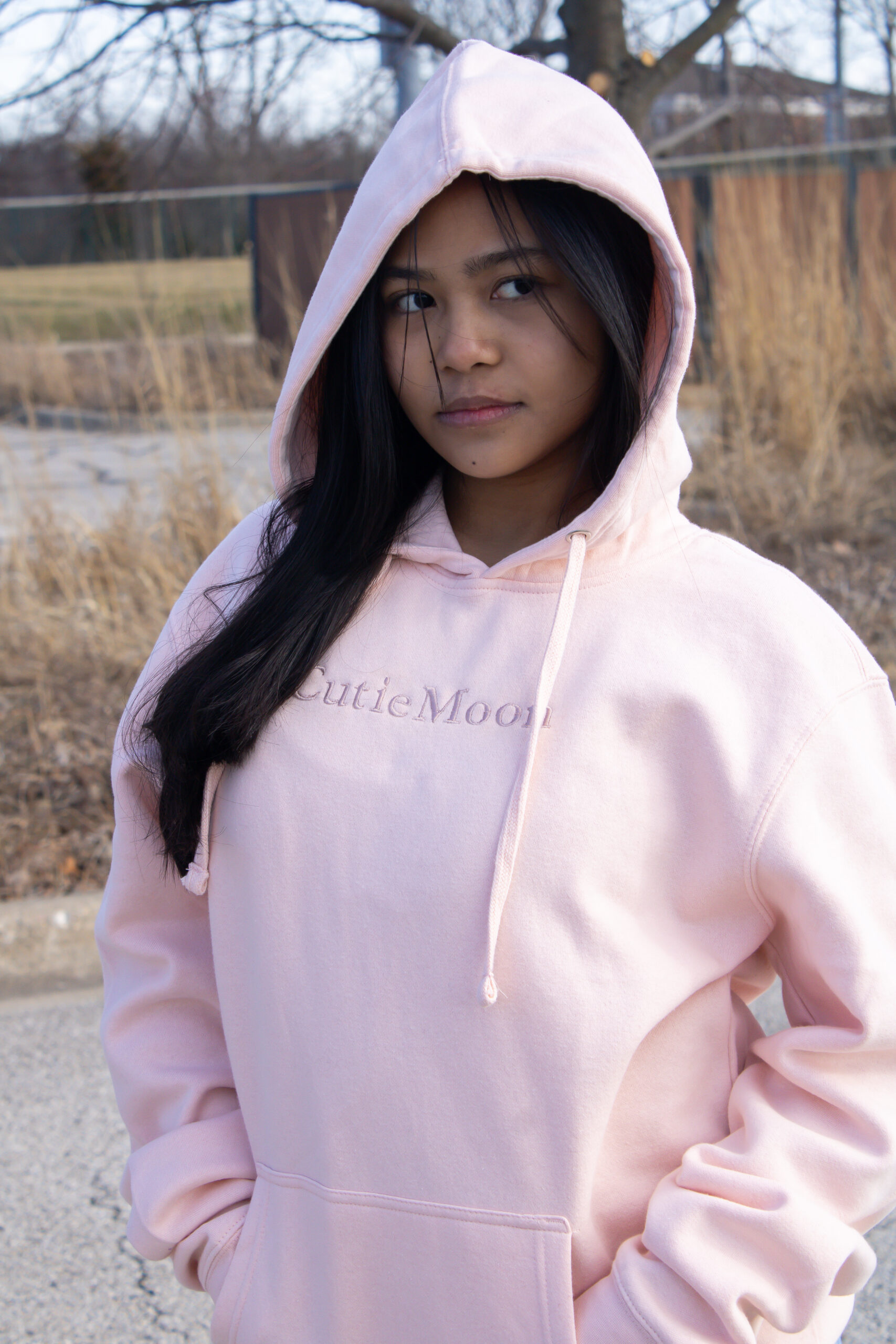 cutiemoon hoodie pink1