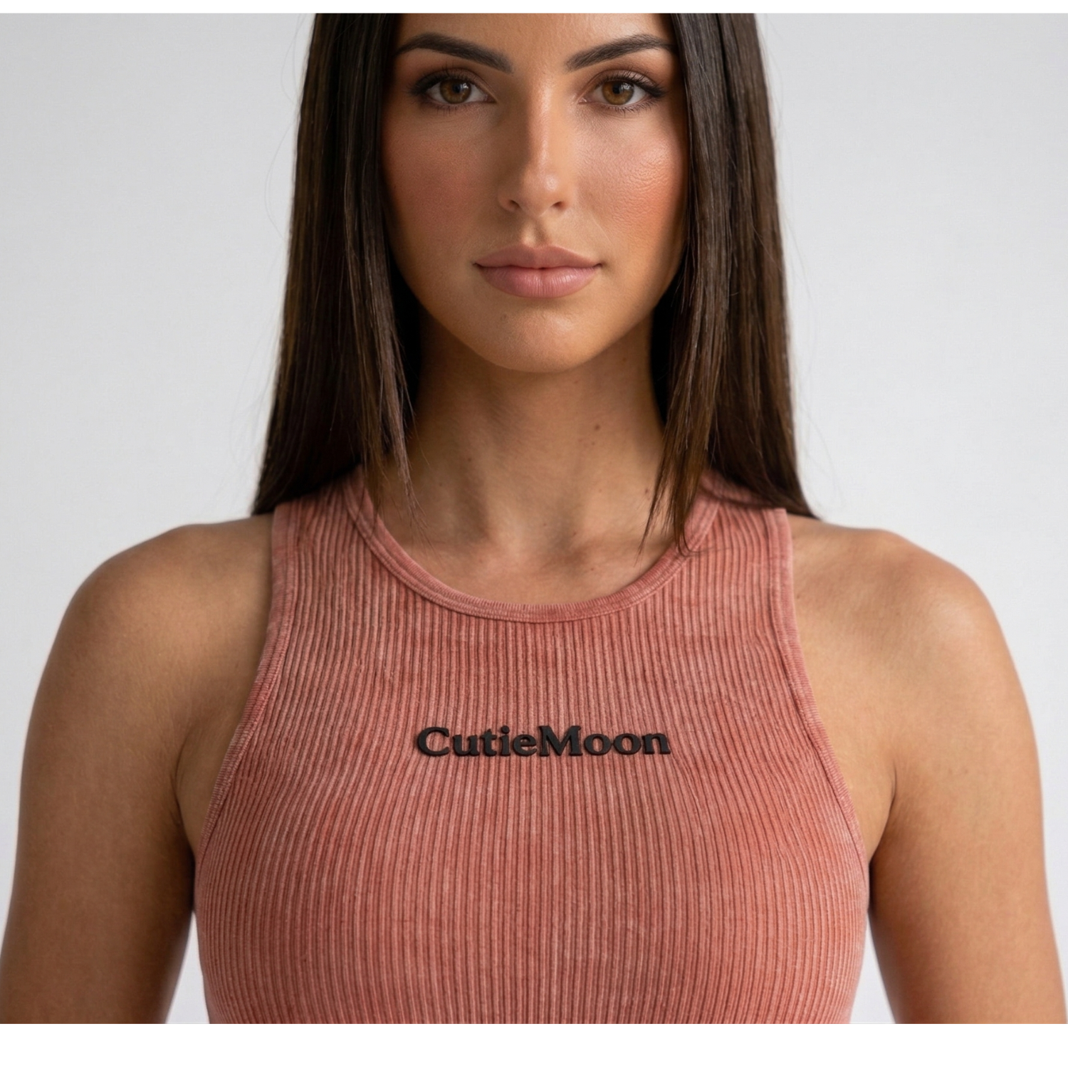 Washed Rib Crop Tank - Image 4