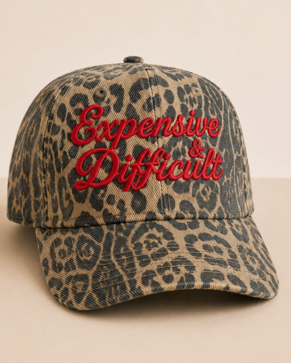 Expensive & Difficult Leopard Snapback