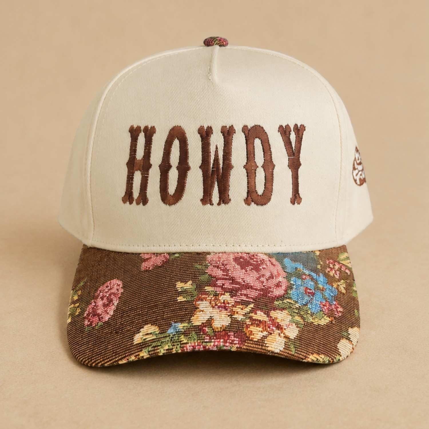 Howdy-Floral-Baseball-Cap
