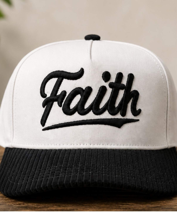 Faith Embroidered Snapback